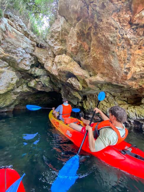 Pula: Cave Kayak Tour, Snorkeling and Island Jumping - Island hopping between Fratarski, Frašker, and Fraškerić