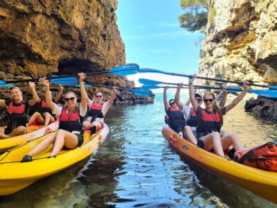 Cave Kayak Tour, Snorkeling and Island Jumping