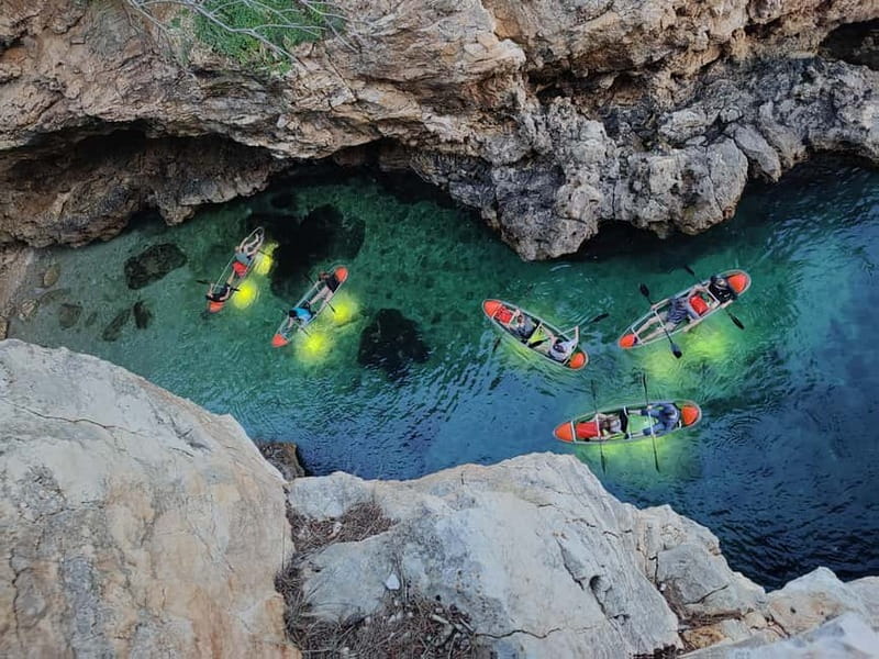 Pula: Cave Sunset/Night Tour in Transparent Kayak - Quick Hits
