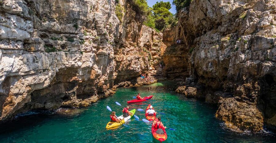 Pula: Kayak Adventure with Cave & Island Snorkeling - Quick hits before you paddle