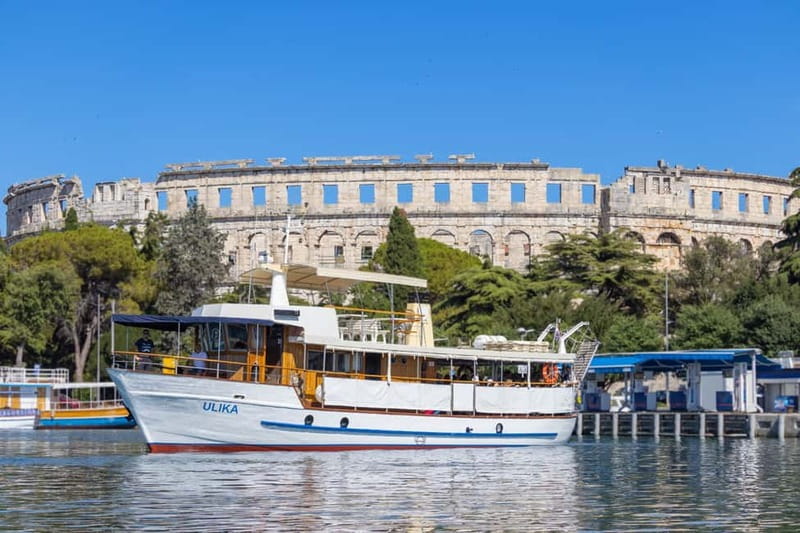 Pula: National Park Brijuni, 2 swimming stops, lunch, drinks - Pula departure: Port energy and what sets the tone