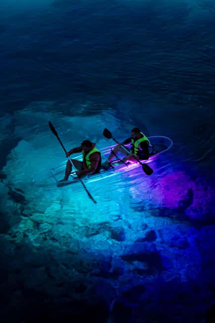 Pula: Night Kayak Tour with Glowing Kayaks - Glowing kayaks and the safety routine that keeps it relaxed