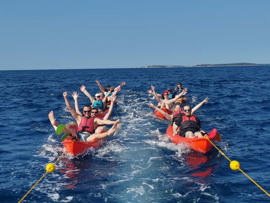 Pula: Sea Adventure – Boat, Kayak, Snorkeling & Cliff Jumps - Sea Cave Time and Optional Cliff Jumping: Thrills With Clear Safety