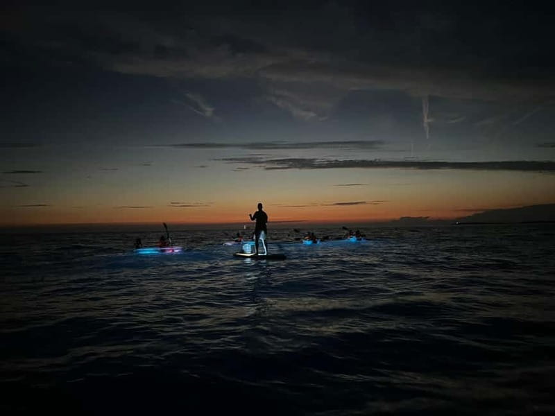 Pula: Sunset/Night Illuminated Transparent Kayak Tour - Guides Make It Smooth: Tips, Photos, and a Comfortable Group Pace