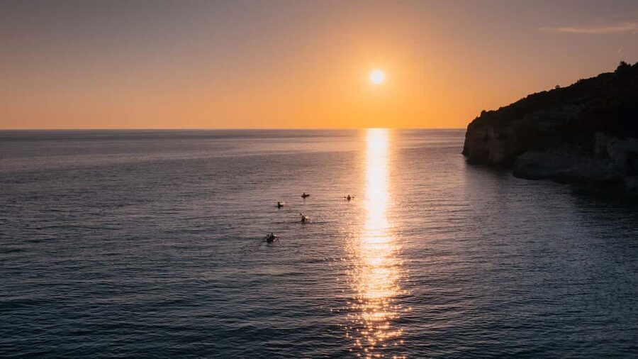 Pula:Sunset Tour By Clear Kayak,Cave,Swim & Cliff Jumping - Blue Cave: The 10-Minute History Stop From Outside