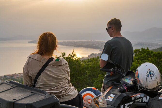 Quad Biking Off Road Tour starting 10 minutes drive from Split - Stop 2: Podstrana Mountain Top Views Over Split and the Islands