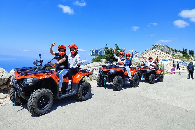 Quad Tour to skywalk biokovo Makarska by Amigos - Stop 3: Biokovo Skywalk, the glass-platform moment