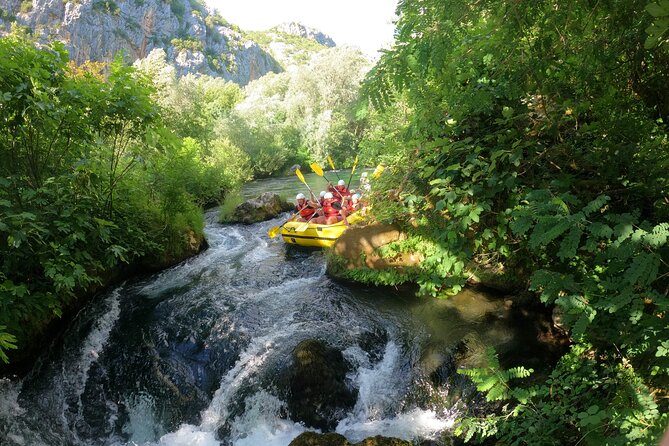 Rafting Cetina River Half Day Trip - Small Boats, Max 8 People, and the Guide in Every Raft