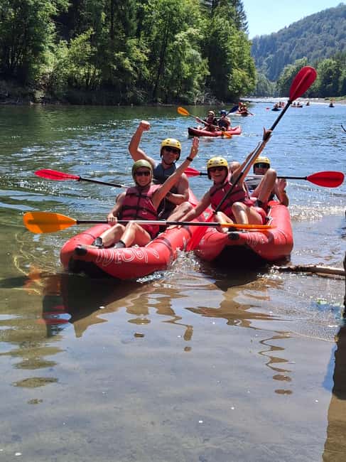 Rafting/Kayaking adventure river Kupa - What the 7 to 10 km run actually feels like