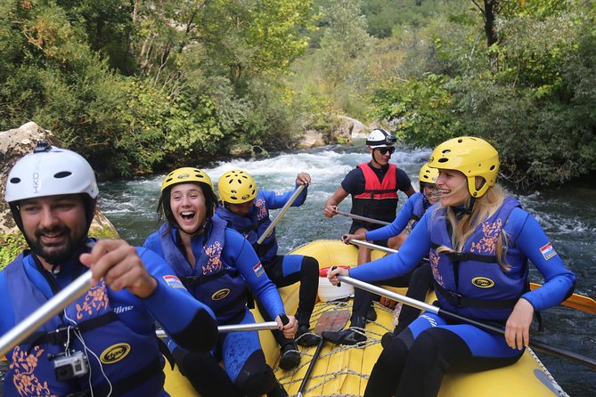 Rafting on Cetina River Departure from Split or Blato na Cetini village - The Cetina Route: Quiet Floats, White Water, and Cliffs