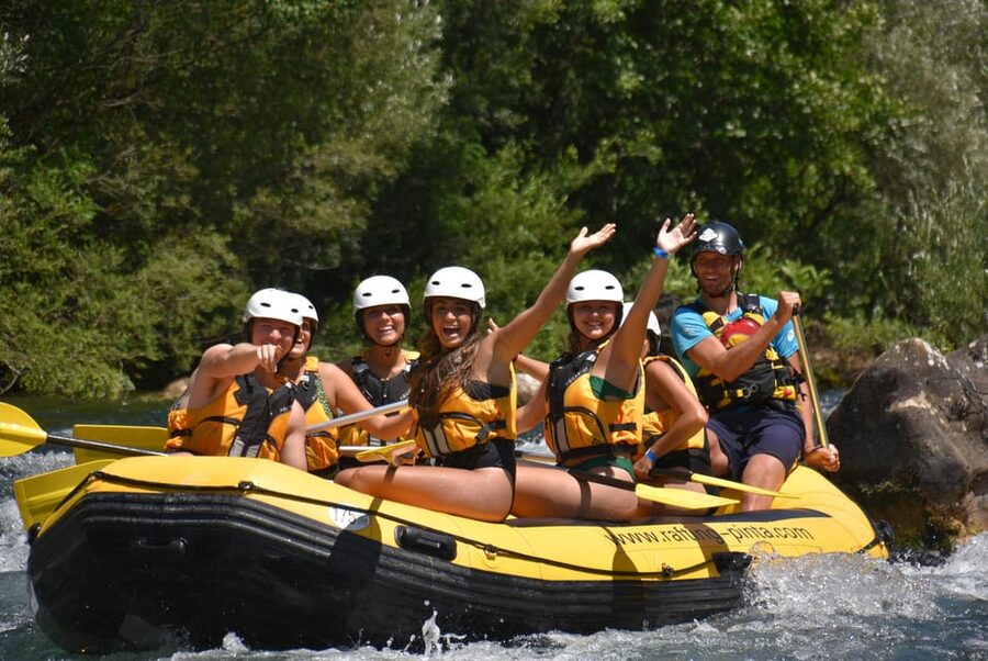 Rafting on the Cetina river - Price and value: what $53 buys you in real river time
