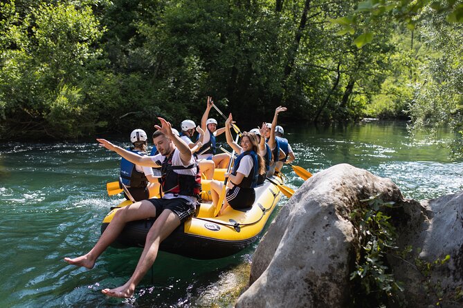 Rafting with cave exploring & cliff jumping |Go Pro 12| - Pickup in Split, Then Straight Into Safety Gear