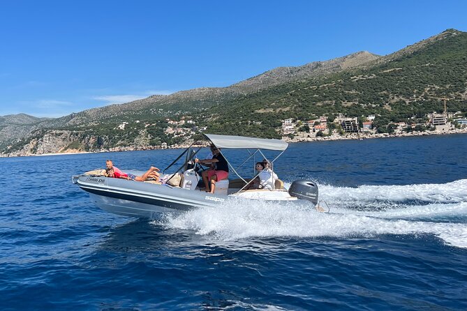 Rent a Rib - without skipper - Fuel math: the digital counter and 1.1 liter per mile