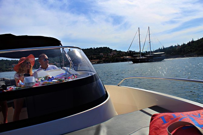 Rent a speed boat and explore beaches and coves of Elaphiti Islands - The value of speed over ferry on the Elaphiti Islands