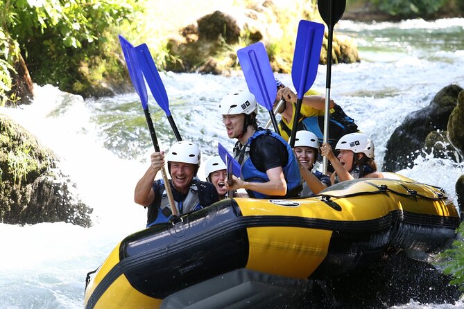 River Rafting from Split- Cliff Jumping- Cave Visit - Cetina River rafting with cliff jumps and a waterfall cave