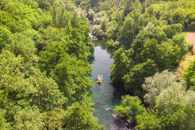River Rafting from Split- Cliff Jumping- Cave Visit - Cliff jumping from 4 to 6 meters without losing the fun