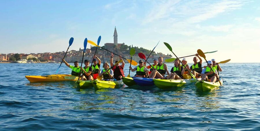 Rovinj-Amazing kayak tour &snorkeling &free drink &photos - Safety briefing and paddling basics that actually help