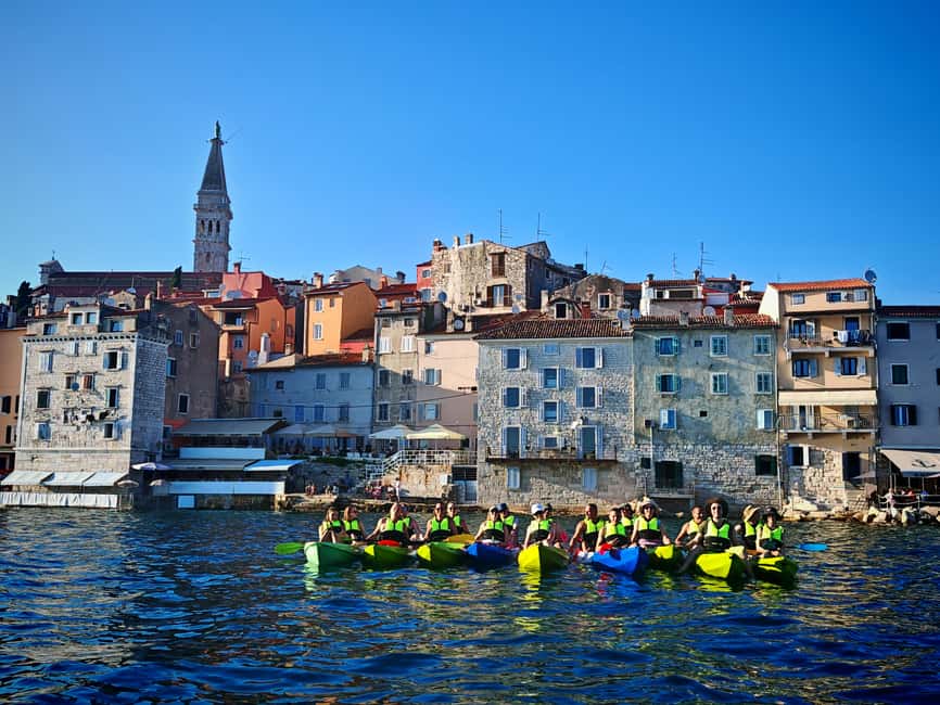 Rovinj-Amazing kayak tour &snorkeling &free drink &photos - Snorkeling stop: gear included, time kept sensible