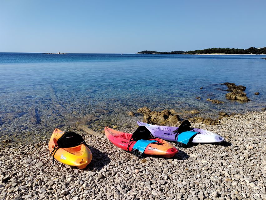 Rovinj: Golden Cape Desert Islands Kayak & Snorkeling Tour - Key things to know before you paddle in Rovinj