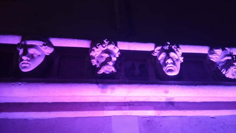 Šibenik: Medieval Night Walking Tour - Where you start matters: the cathedral portal, west-facing, opposite Juraj Dalmatinac