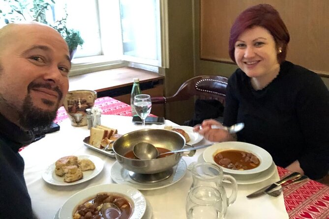 Sites & Bites Private Food and History Tour of Zagreb - St. Mark’s Church Rooftops and the 3-Course Lunch Finale
