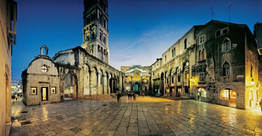 Split: 1.5-Hour Walking Tour and Diocletian's Palace - People’s Square and Fruit Square: the everyday beating heart