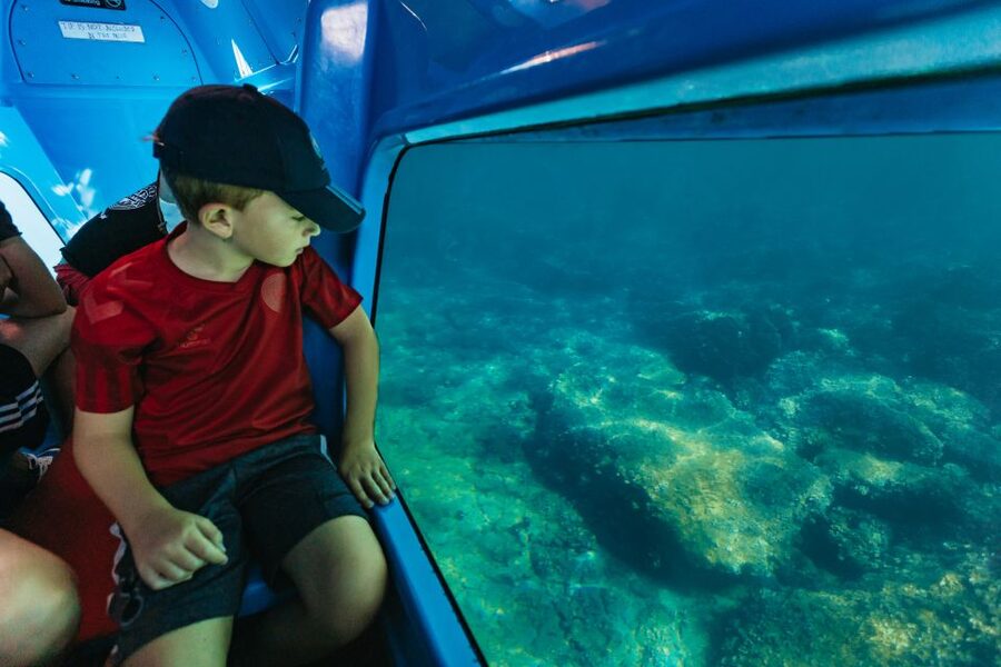 Split: 45-minute Semi-Submarine Trip - Day or night in Split: sunsets above, lights below