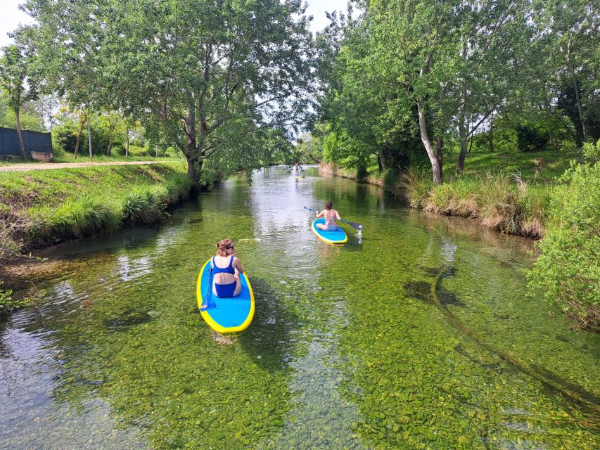 Split: Adriatic Sea and River Stand-Up Paddleboard Tour - Paddling Žrnovnica on calm flat water, green air and beginner-friendly balance