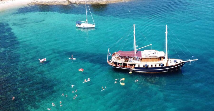 Split: All inclusive Brač & Šolta Island Swimming Cruise - The value of a $121, 7-hour all-inclusive boat day