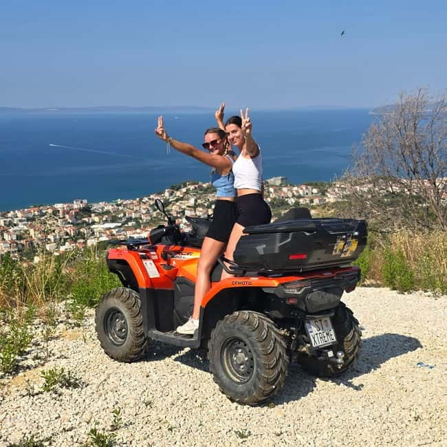 SPLIT: ATV Panorama Tour Podstrana & Horses - Price and value: why $90 can be a fair deal