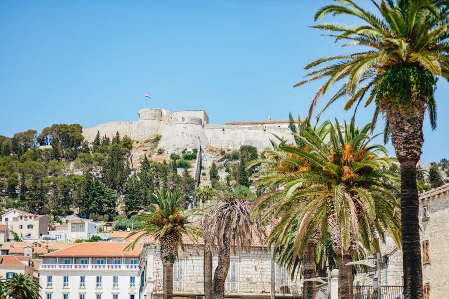 Split: Blue Cave, Vis & Hvar Full-Day Trip by Speedboat - Vis Island stop: Komiža feels like real daily life