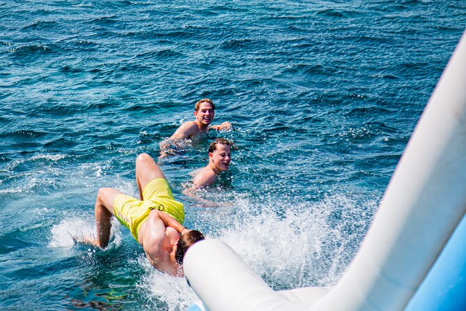 Split: Blue Lagoon, 3-Island Boat Tour & Mediterranean Lunch - Čiovo Stop: Lunch, BBQ, Swimming, and Snorkeling Breaks