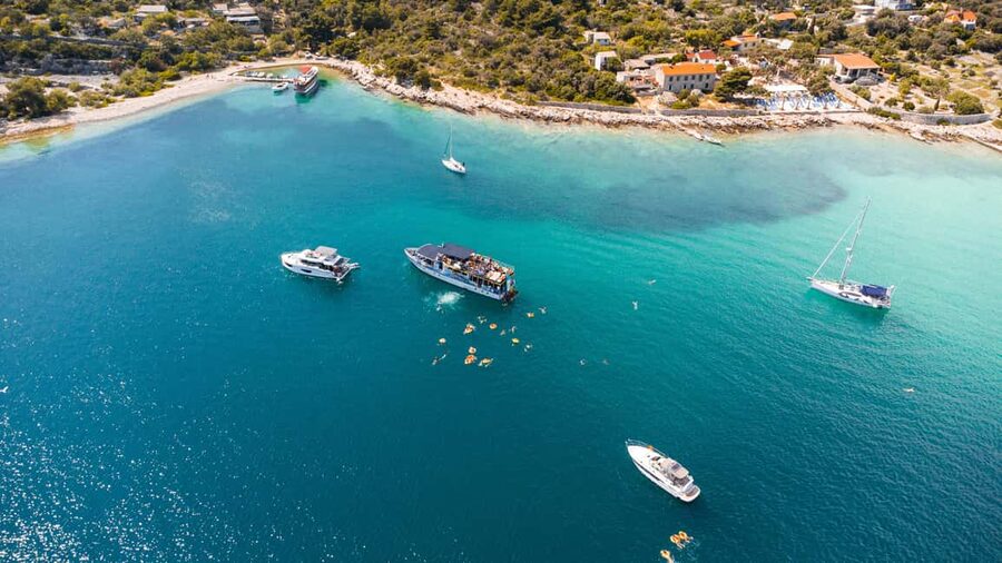 Split: Blue Lagoon & 3 Islands hopping with Lunch & Drinks - The Ride Out of Split to Čiovo: Panoramas and a Breakfast You Actually Want