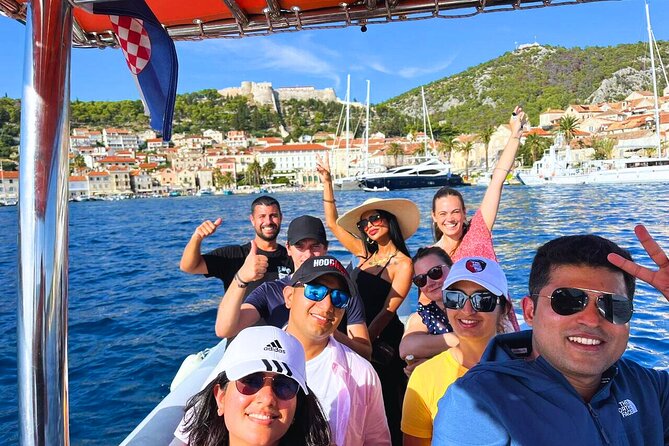Split: Blue Lagoon & 3 Islands Speedboat Tour - Small group - Stop 3, Solta: the season-based choice that changes the whole mood