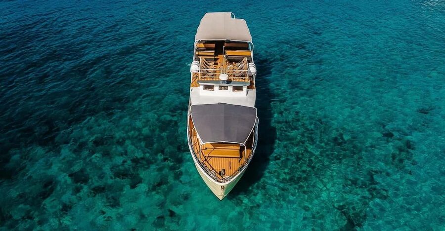 Split: Blue Lagoon and 3 Island Cruise with Food and Drinks - A smooth, easy Split day on the water