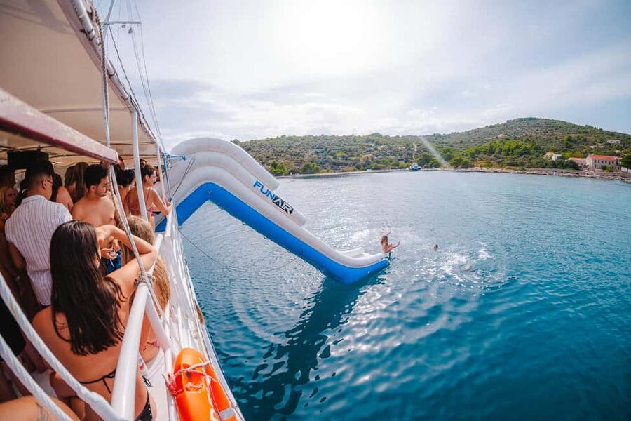 Split: Blue Lagoon Boat Party, Djs, Swim, Shots & AfterParty - Afterparty value: your wristband gets you into Olife Beach Club