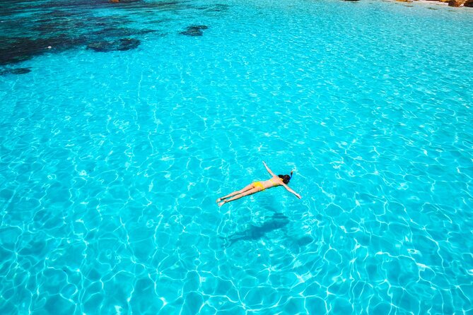 Split: Blue Lagoon, Hvar, Brač, 6 Islands Boat Tour - Small Group - Stop 5: Blue Lagoon and Krknjasi Bay, 1.5 Hours of Clear-Water Magic