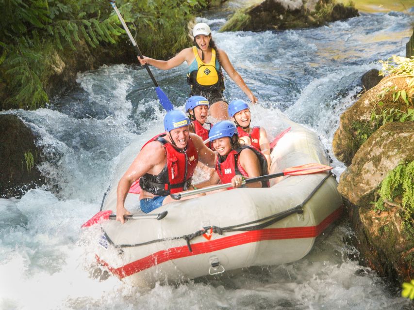Split: Cetina River Rafting with Cliff Jumping and Cave Tour - Cetina rafting near Omiš, plus cliff jumps and a cave behind water