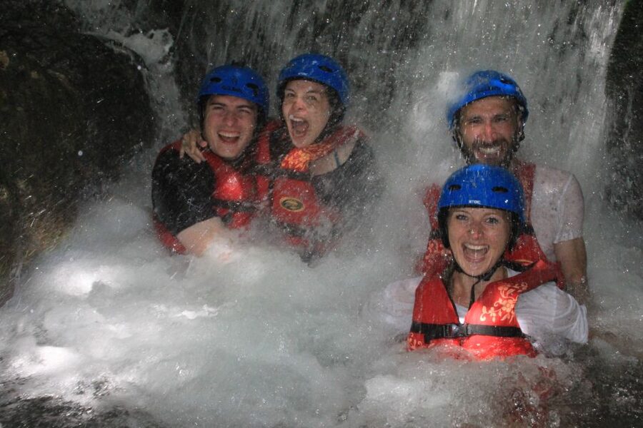 Split: Cetina River Rafting with Cliff Jumping and Cave Tour - Safety gear and comfort: helmets, vests, and neoprene when needed