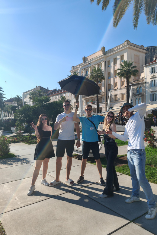 Split: City Walking Tour w/ Game of Thrones Locations - Split City Museum, the Iron Throne photo, and the Game of Thrones stops