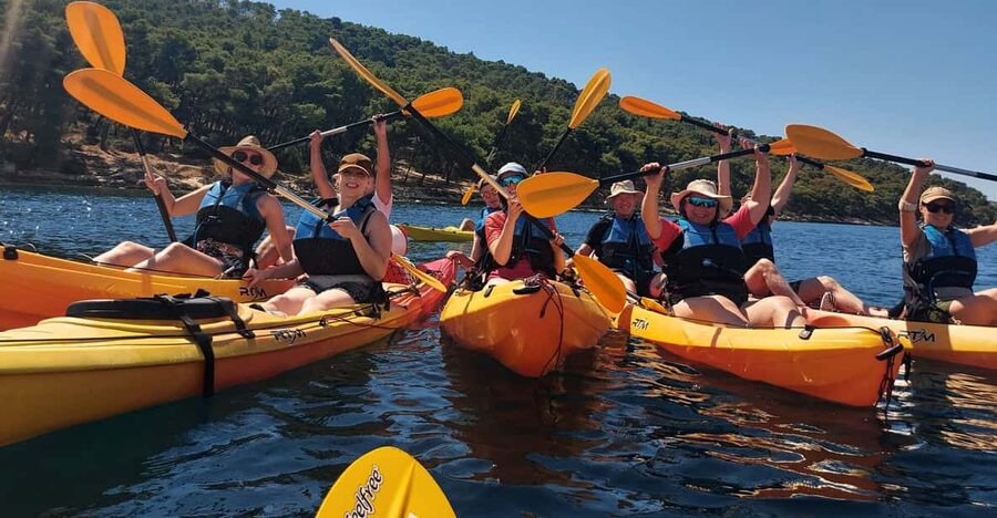 Split: Guided Sea Kayaking Tour with Snorkeling - Setting out from Bene Beach, Split’s Marjan-side launchpad