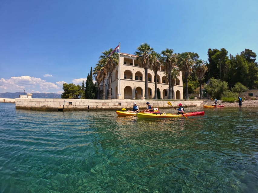Split: Guided Sea Kayaking Tour with Snorkeling - Snorkeling and possible cliff jumping on a cozy beach
