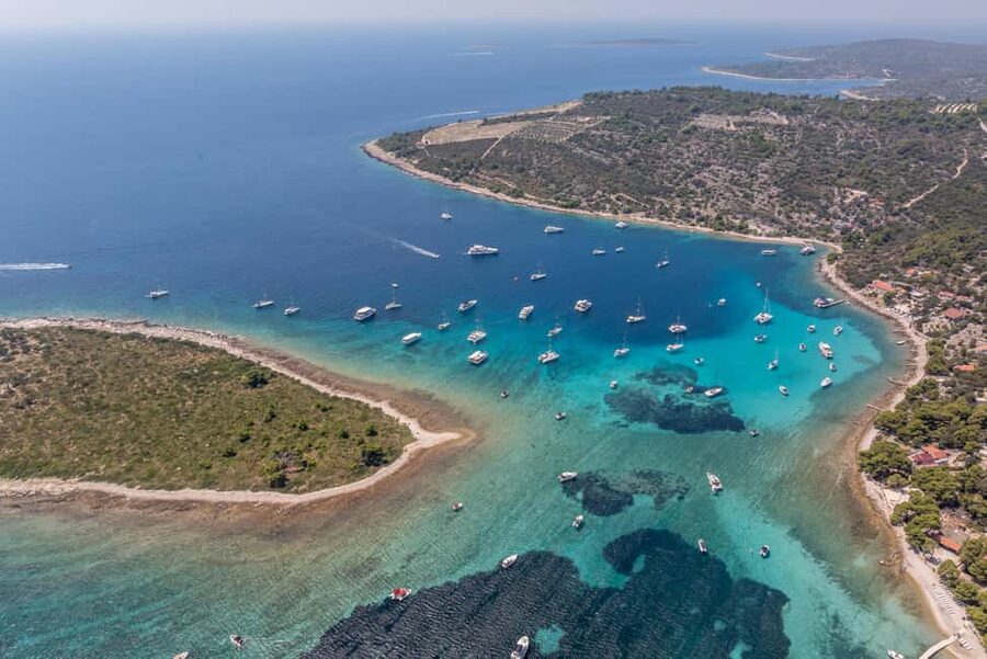 Split: Half-Day Boat Trip with Blue Lagoon, Trogir, & Čiovo - Blue Lagoon (Krknjaši): Where You Actually Swim and Snorkel