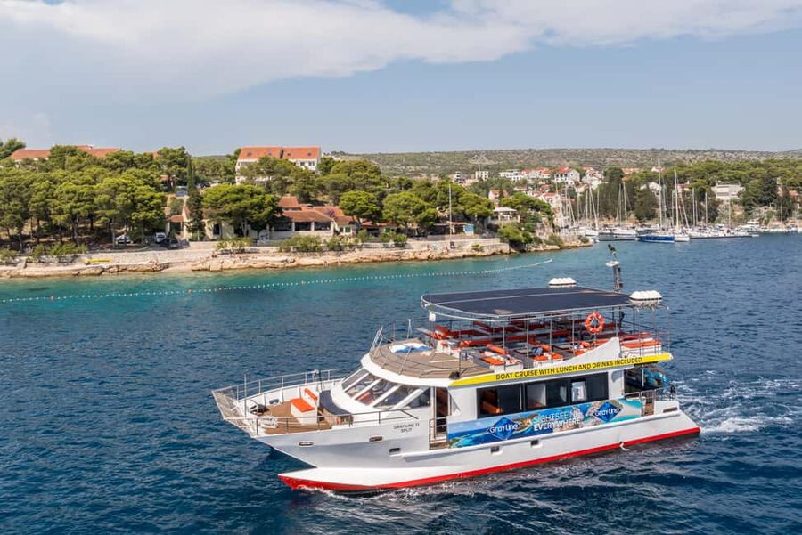 Split: Hvar, Brač, and Pakleni Cruise with Lunch and Drinks - How Much Water Time Do You Get, Really?
