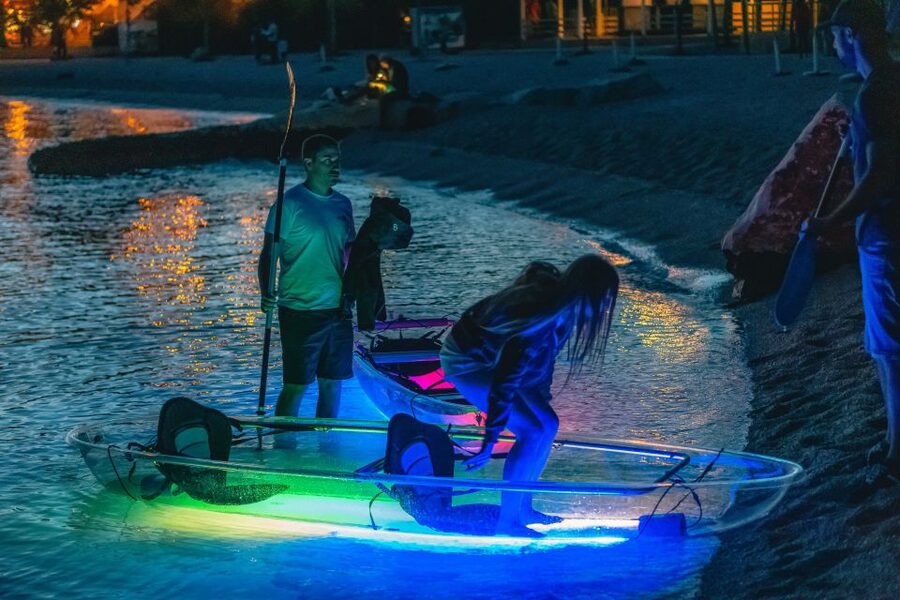 Split: Illuminated Evening Guided Kayaking Tour - From Safety Briefing to Your First Paddle in the Dark
