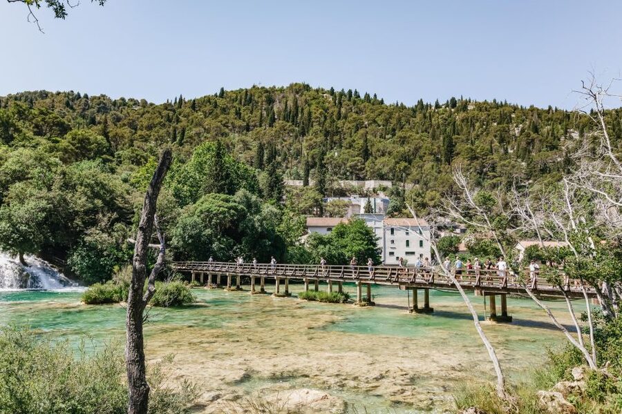 Split: Krka Waterfalls Trip with Boat Cruise and Swimming - Guides and Group Experience: Why the Humor Matters