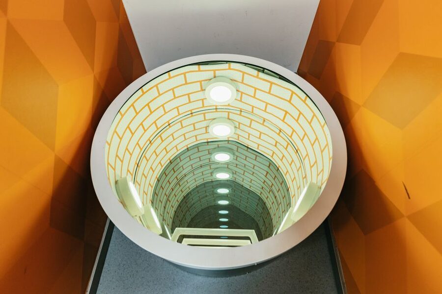Split: Museum of Illusions Entrance Ticket - The ceiling and gravity-puzzle moments