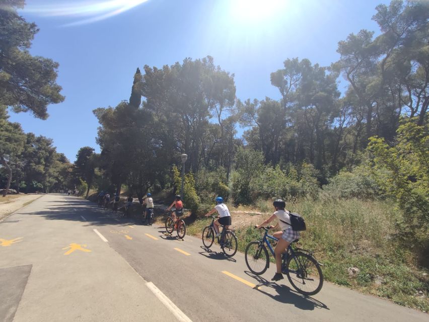 Split: Old Town and Marjan Park Bike Tour - Ending at the Riva Promenade: where your ride turns into an evening
