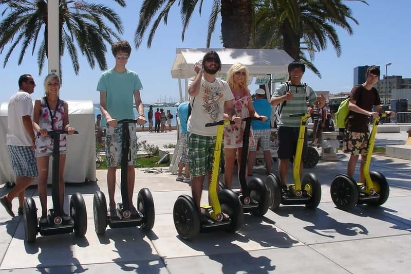 Split Segway Tour - Marjan Park on two wheels, shade, beaches, and photo breaks