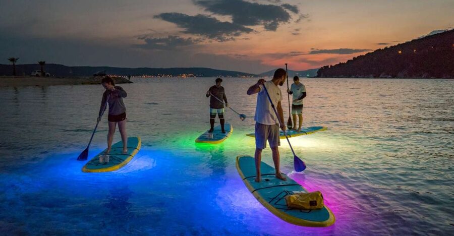 Split: Stand Up Paddleboard Night Glow Tour - Key things that make this Glow SUP tour special